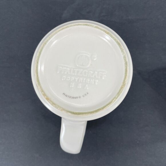 VTG Pfaltzgraff Tea Rose Set of 2 Mug Cup Coffee French Country Farmhouse 10 oz - Picture 8 of 13